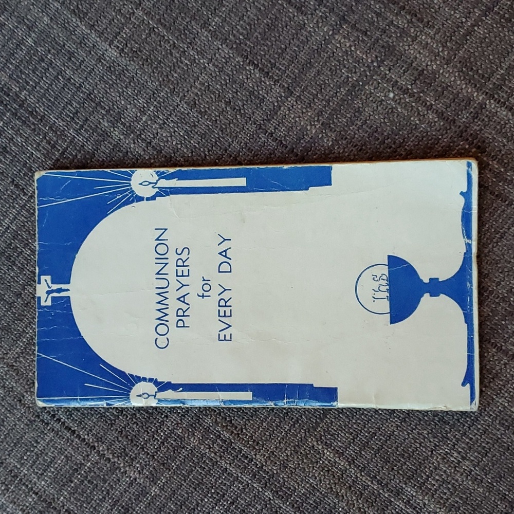 Vintage Communion Prayers for every day from 1947